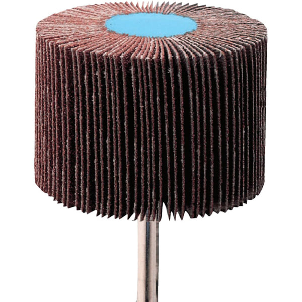 Standard Mounted Flap Wheels, 1 5/8 in x 1 in, 80 Grit, 23,000 rpm 419-45233