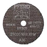 Die Grinder Cut-Off Wheel, 3 in dia, 0.040 in Thick, 3/8 in Arbor, 60 Grit 419-69303
