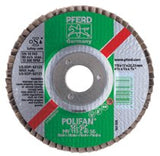 Type 27 POLIFAN SG Flap Disc, 7 in dia, 40 Grit, 5/8 in-11, 8500 rpm 419-62268