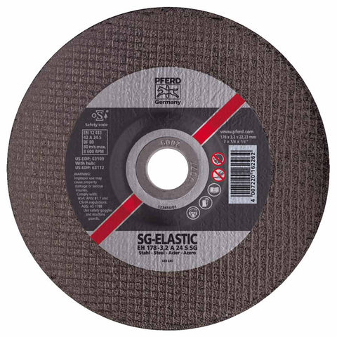Type 27 Premium Performance SG Depressed Center Cut-Off Wheel, 4-1/2 in Diameter, 1/8 in Thick, 46 Grit, Alum Oxide 419-63104