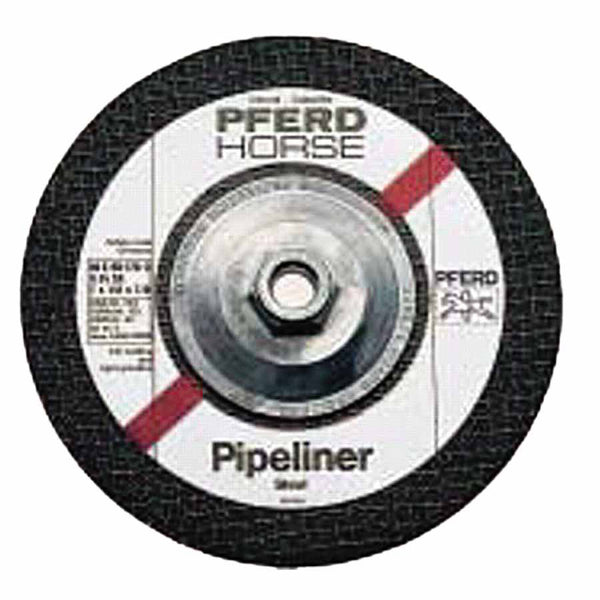 Type 27 Premium Performance SG Pipeliner Cut-Off Wheel, 4-1/2 in Dia, 1/8 in Thick, 24 Grit, Alum Oxide 419-63405