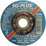 Type 27 Premium Performance SG Depressed Center Cut-Off Wheel, 6 in dia, 0.045 in Thick, 46 Grit, Aluminum Oxide 419-63164