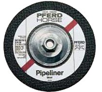 SG Pipeliner Cut-Off Wheel, 9 in Dia, 1/8 in Thick, 24 Grit Alum. Oxide 419-63404
