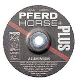 Type 27 SG Depressed Center Grinding Wheel, 4-1/2 in Dia, 1/4 in Thick, 7/8 Arbor, 24 Grit 419-61301
