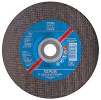 SGP-INOX Depressed Center SGP Cut-Off Wheel, 6 in dia, 0.045 in Thick, 7/8 in Arbor, 46 Grit 419-63174