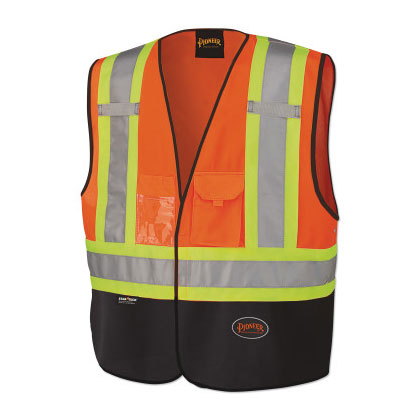 134BBAU Safety Vest, 2/3XL, Orange 852-V1020251U-2/3XL