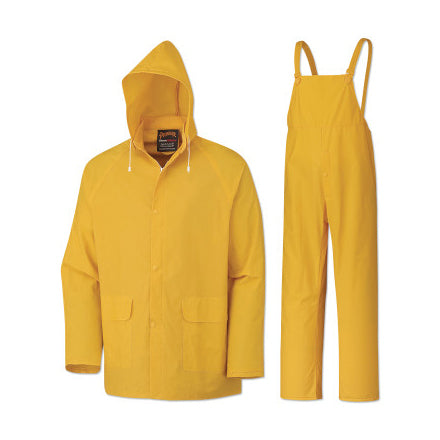 3-Piece Repel Rainwear, .35 mm, Yellow, Medium 852-V3010460U-M