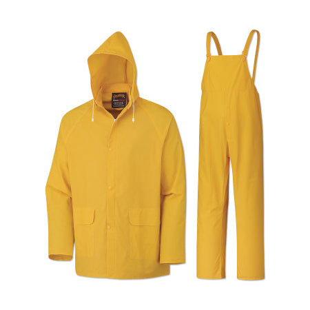 3-Piece Repel Rainwear, .35 mm, Yellow, 5X-Large 852-V3010460U-5XL