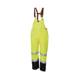 5404AU/5405AU HV 300D Ripstop Waterproof Safety Bib Pant, X-Large, Y/G 852-V1200461U-XL