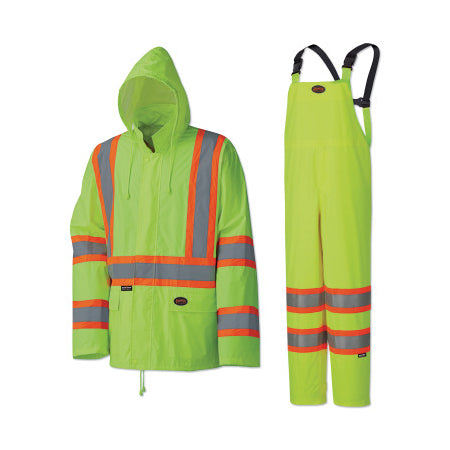 5598U/5599U 2-Piece Hi-Vis Lightweight Waterproof Suit, .35 mm, Yellow/Green, 3XL 852-V1080160U-M
