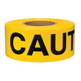 Barricade Tape, 3 in x 1000 ft, 2 mil, Red, DANGER 764-SB3102R21