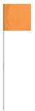 Stake Flags, 4 in x 5 in, 36 in Height, PVC; Steel Wire, Pink Glo 764-4536PG