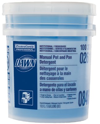 Manual Pot & Pan Dish Detergent, Original Scent, 1 Gallon Bottle 608-57445