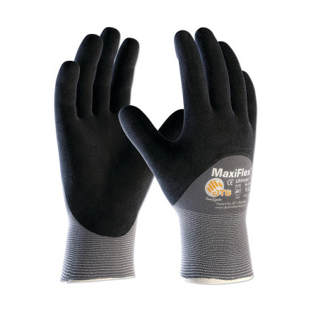 Maxiflex Seamless General Duty Glove, X-Large, Black/Gray 112-34-875/XL