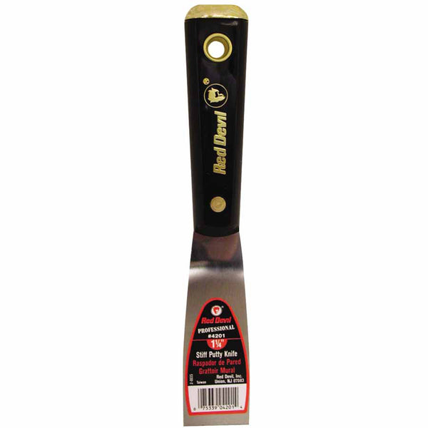 4200 Professional Series Putty Knive, 1-1/4 in Wide, Flexible Blade 630-4202