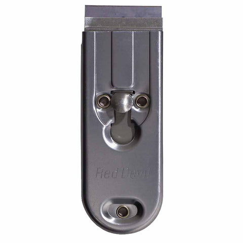 Push/Pull Window Scraper, Retractable Blade, Single-Edge Razor Blade 630-3222