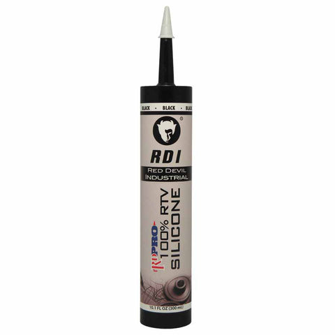 100% Silicone Architectural Grade RTV Sealant, 9.8 fl oz Cartridge, Black 630-0816/6I