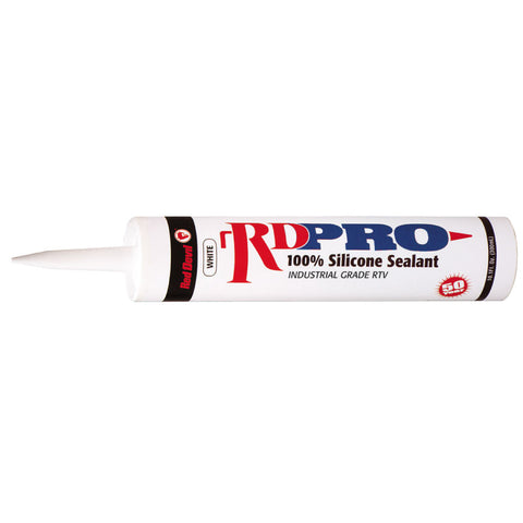 100% Silicone Architectural Grade RTV Sealant, 9.8 fl oz Cartridge, White 630-0816/OI