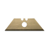 Utility Knife Razor Blade, 2-7/16 in L, Steel, 5 per card 630-3251