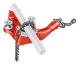 Top Screw Bench Chain Vise, BC510A, 1/8 in to 5 in Pipe Cap 632-40205
