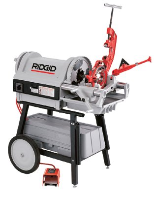 Model 1224 Threading Machine, NPT, 1/4 in to 4 in Pipe Capacity, 120 V AC, 15 A, 36/12 RPM 632-26092