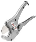 Ratcheting Pipe and Tubing Cutter, 1/2 in to 1-5/8 in Pipe Cap, For Plastic Pipe/Tubing 632-23498