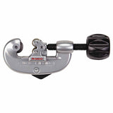 Screw Feed Tubing Cutter, Model 15, 1/8 in to 1 in Cutting Capacity, Includes Fold-Away Reamer/Spare Cutter Wheel 632-32915