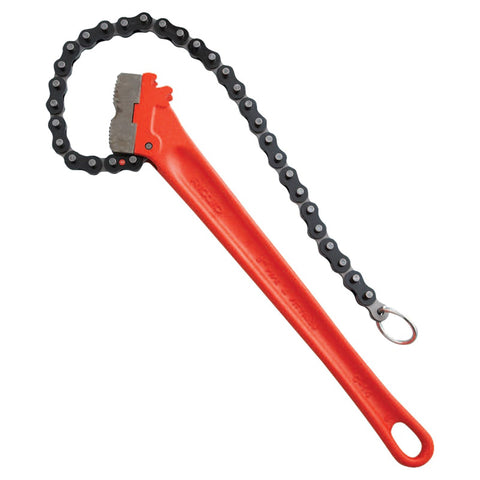 Chain Wrench, 2 in to 5 in Opening, 18-1/2 in Chain, 14 in OAL 632-31315
