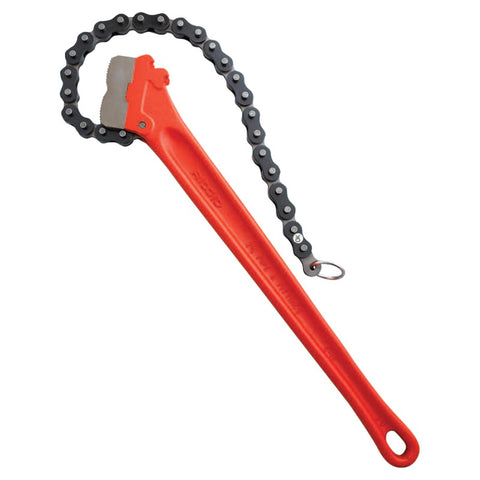 Chain Wrench, 2-1/2 in to 5 in Opening, 20-1/4 in Chain, 18 in OAL 632-31320