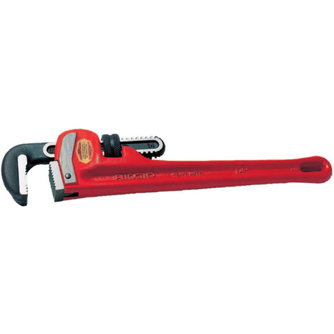 Heavy-Duty Straight Pipe Wrench, Steel Jaw, 24 in 632-31030