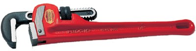 Heavy-Duty Straight Pipe Wrench, Steel Jaw, 48 in 632-31040