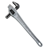 Offset Pipe Wrench, 18 in, Alloy Steel Jaw 632-31125