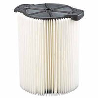 Wet/Dry Vacuum Dust Filter, Used with Ridgid Wet/Dry Vacs 5 gal and Larger 632-72947