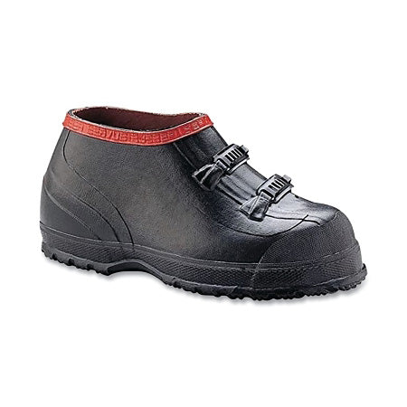 5 in 2-Buckle Supersize Overshoes, Size 14, 5 in H, Rubber, Black 617-T469-140