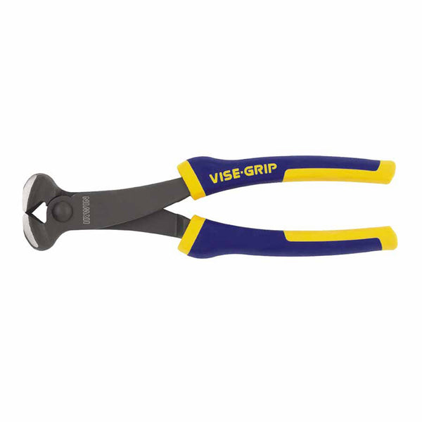 End Cutting Plier, 8 in L, Nickel 586-2078318