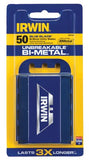 Bi-Metal Utility Blade, 2-3/8 in Length, Bi-Metal, 50/PK 586-2084300