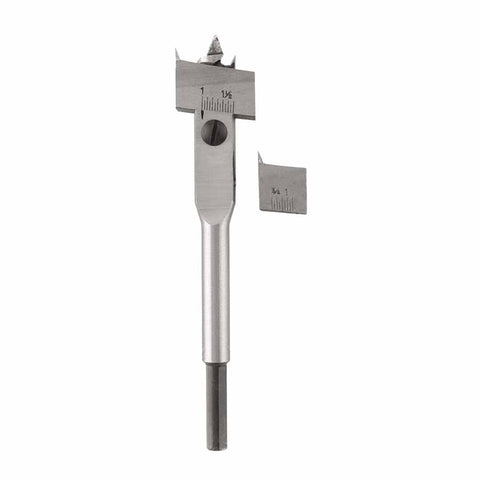 Drill Press Adjustable Wood Bits, 5/8 in Dia.-1 3/4 in Dia. 585-44801