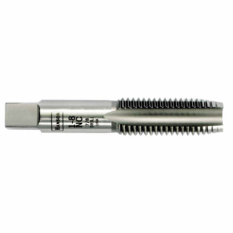 Fractional Taps (HCS), 1 in-8 NC, Chamfer - 3 to 5 Threads 585-1465