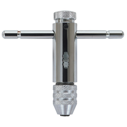 T-Handle Ratcheting Tap Wrenches, No. 0 - 1/4 in Tap Size, Bulk 585-21101
