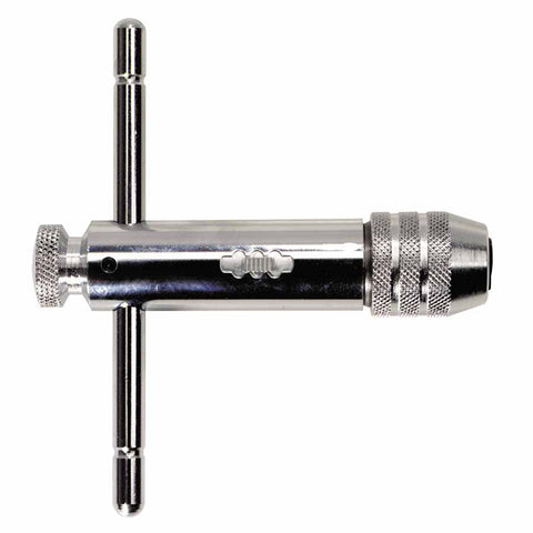 T-Handle Ratcheting Tap Wrenches, 1/4 - 1/2 in Tap Size, Bulk 585-21102