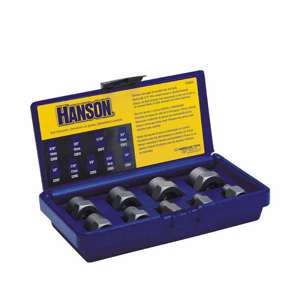 9-pc Fractional Bolt Extractor Set 585-54009