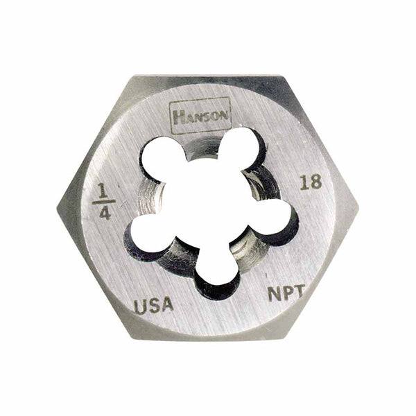 Re-threading Hexagon Taper Pipe Dies (HCS) 585-7404
