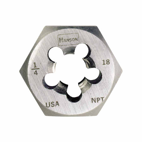 Re-threading Hexagon Taper Pipe Dies (HCS) 585-7405