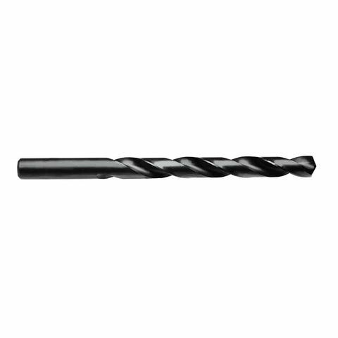 Heavy Duty Black Oxide Coated High Speed Steel Jobber Length Drill Bits, 21/64in 585-67521