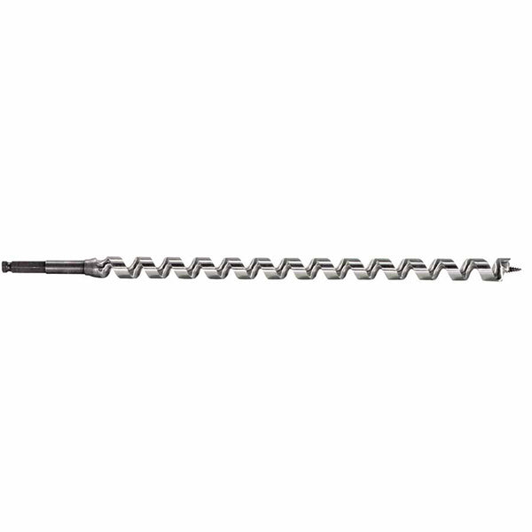 Impact Wrench Utility Pole Auger Bits, 11/16 in X 24 in, 7/16 in Shank 585-48211