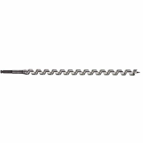 Impact Wrench Utility Pole Auger Bits, 11/16 in X 24 in, 7/16 in Shank 585-48211