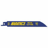 Metal Cutting Reciprocating Blades with WeldTec, 6 in x 0.738 in, 14 TPI, 25/PK 585-372614B