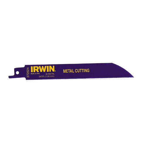 Metal Cutting Reciprocating Blades with WeldTec, 6 in x 1 7/8 in, 24 TPI 585-372624P5