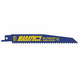Nail Embedded Wood Cutting Reciprocating Blades, 6 in x 0.738 in, 6 TPI 585-372656BB