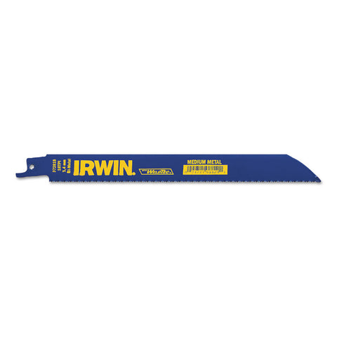 Metal Cutting Reciprocating Blade with WeldTec, 8 in x 0.738 in, 18 TPI, 50/PK 585-372818BB